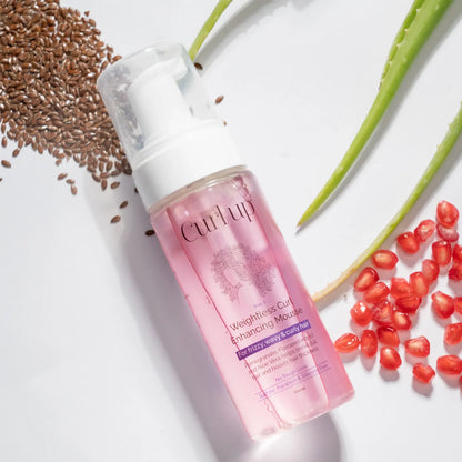 Curl up Weightless Curl Enhancing Mousse 150 Ml