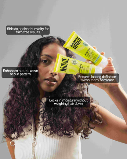 Moxie Wavy Vibe Setter Duo For Wavy Hair (Leave-In + Gel)