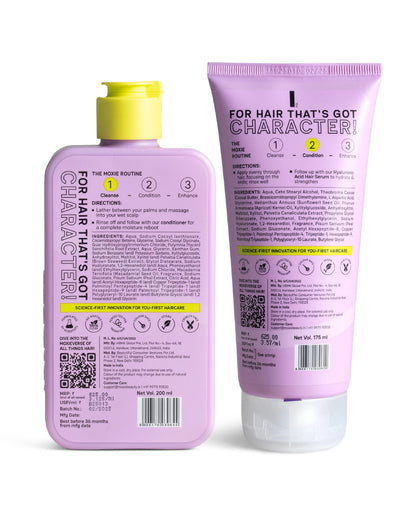 Moxie HydroRepair Wash Duo (Shampoo + Conditioner)