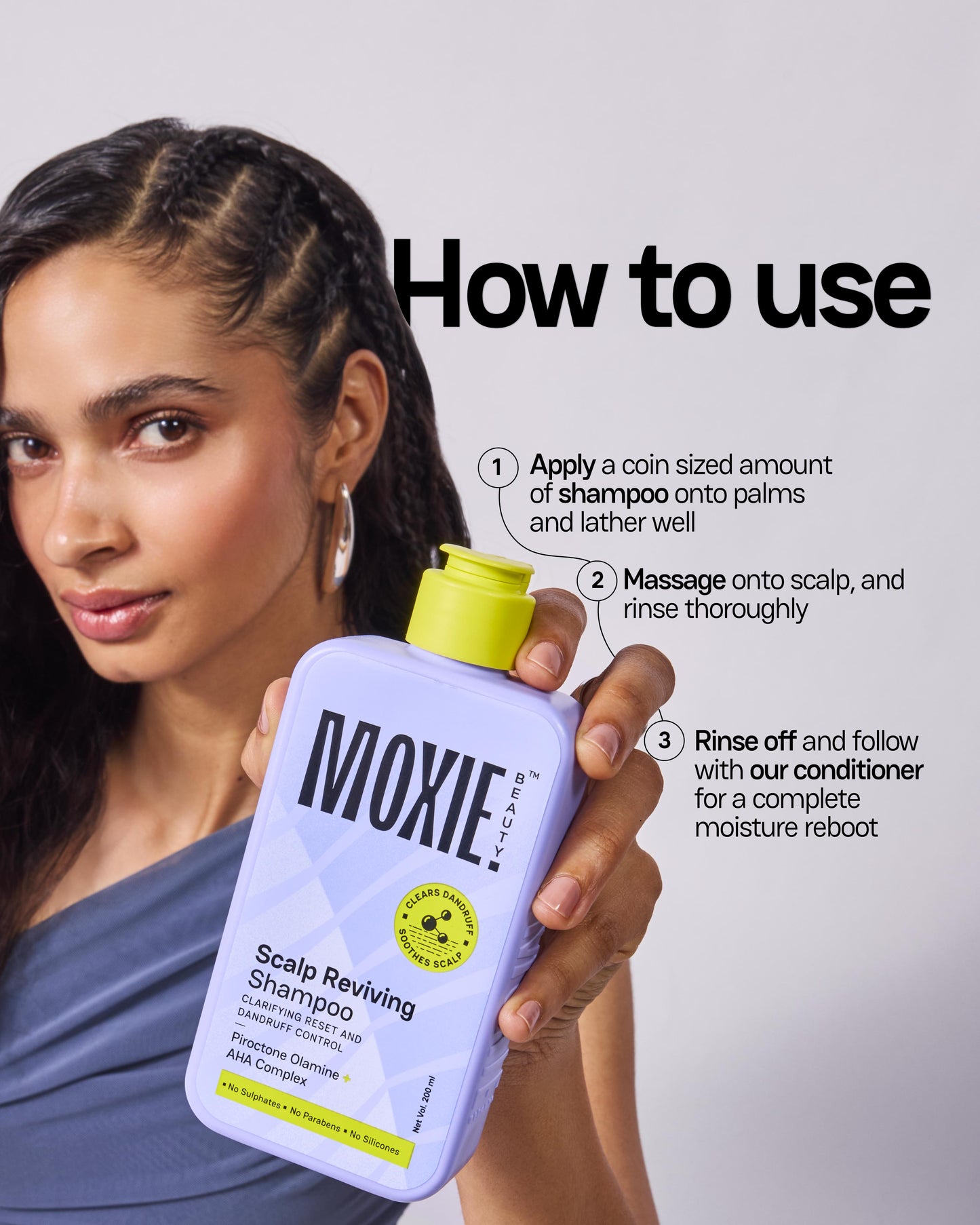Moxie Scalp Reviving Shampoo How To Use