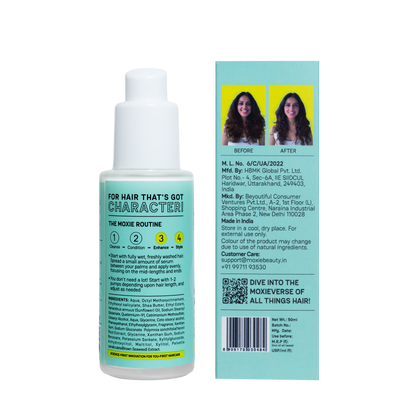 Moxie Frizz Fighting Hair Serum (With SPF35)