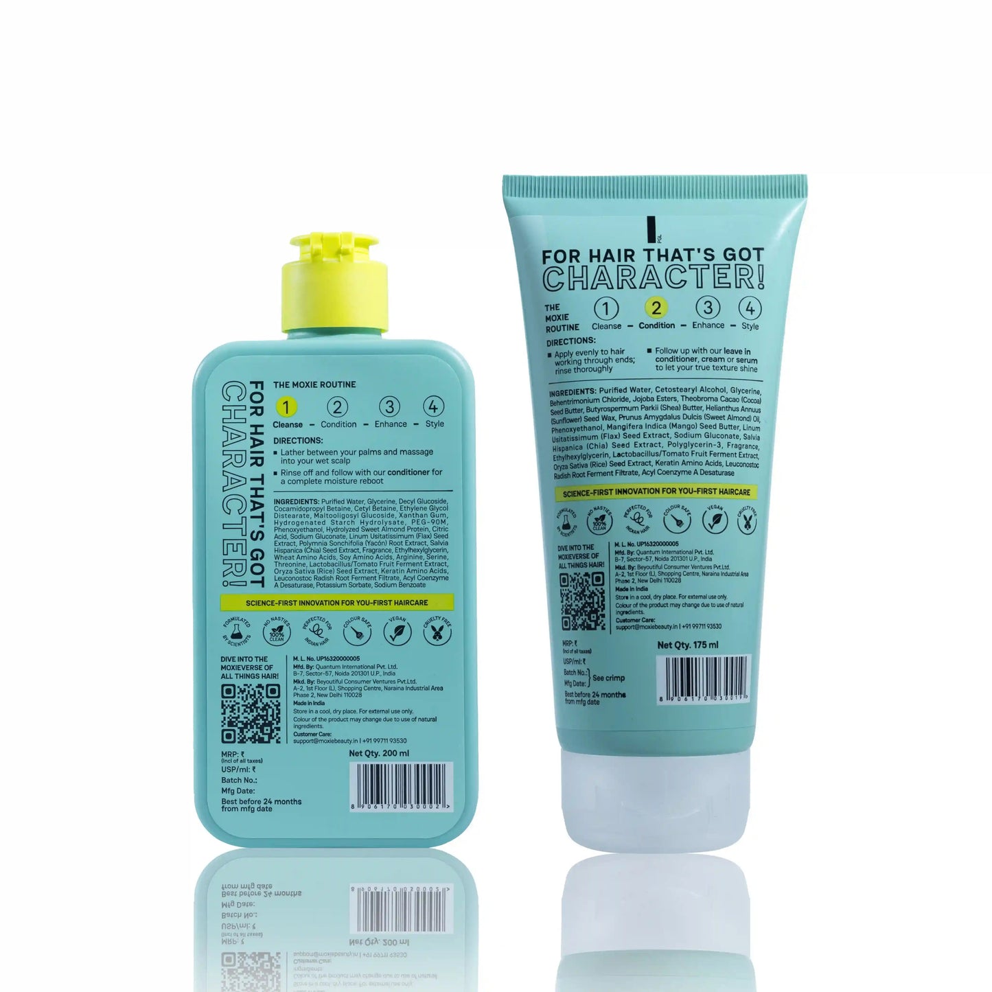 Moxie Rinse & Shine Duo (Shampoo+Conditioner)